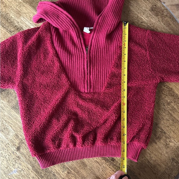 Anthropologie Dolan Left Coast Sherpa Quarter-Zip Pullover - Picture 10 of 10